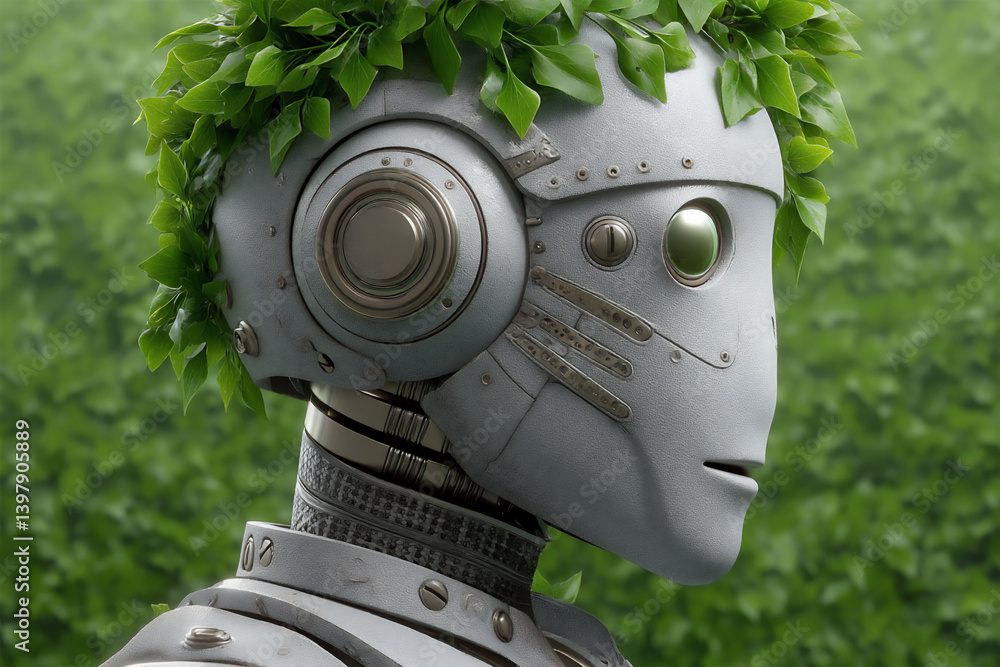 Poster tree transformation: robot abstract