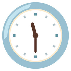 Eleven-Thirty Clock Emoji
