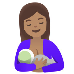 breastfeeding medium skin