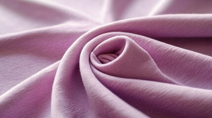 Soft lilac fabric background with delicate folds and feminine tones
