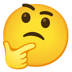  Thinking Face Emoji  