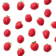 Raspberry isolated on white background