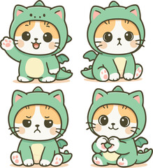 set of cartoon animals