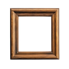 Rectangular Photo Frame isolated on white background