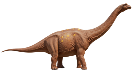 Isolated Brachiosaurus