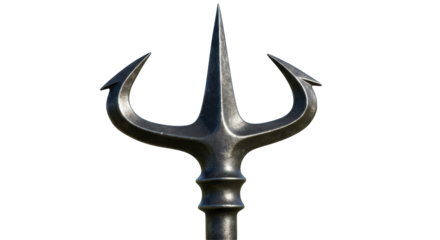 Isolated metal trident