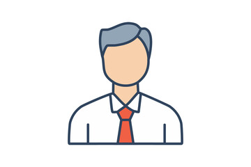 ビジネスマンのアイコン(png)