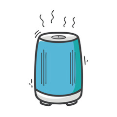 air purifier icon, air purifier vector illustration-simple illustration of air purifier, perfect for air purifier logos and icons