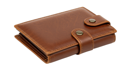 Isolated Brown Wallet