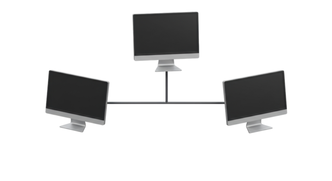 Isolated Computer Network - Powered by Adobe