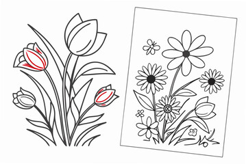 vector floral background