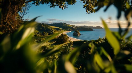 Hidden Cove Sunrise Beach Escape with New Zealand.
