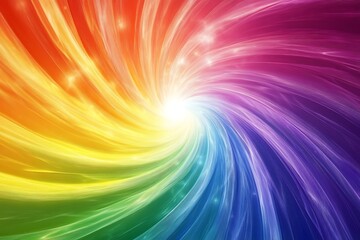 Obraz premium Colorful Abstract Swirl Pattern in Motion