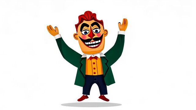 Creative Puppet Performance with Fun Characters and Art Animation