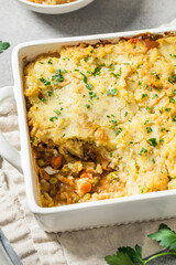 Homemade Irish Vegetarian Shepherds Pie