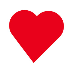 love icon on white background