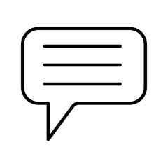  Speak bubble icon on white bacground