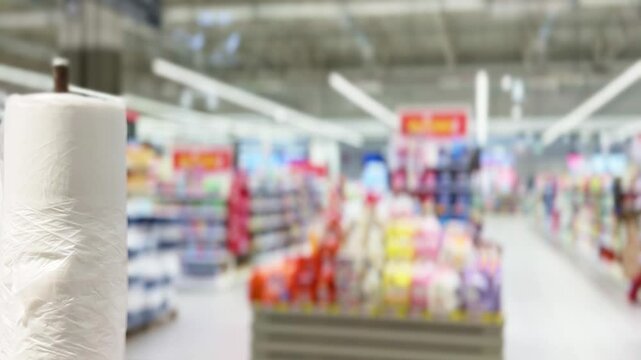Choosing washing powder ,detergent,liquids at Groceries.