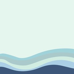 푸른바다물결배경