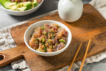 Organic Marinated Hawaiian Poke Tuna