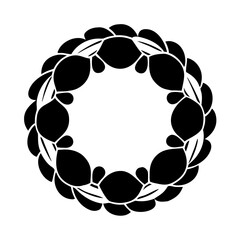 unity circle icon, unity circle silhouette vector illustration-simple silhouette illustration of unity circle, perfect for unity circle logos and icons