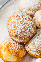 Sweet Homemade Danish Aebleskiver Pancake Balls
