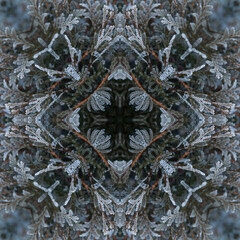 Seamless pattern. Texture background. Square pattern