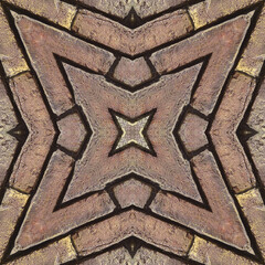 Seamless pattern. Texture background. Square pattern