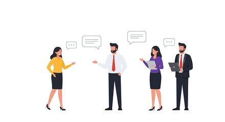 simple vector of Business theme. editable design.