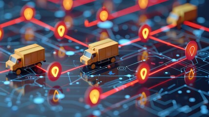 Innovative interface design for efficiently managing global supply chain operations