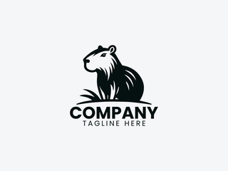 Capybara Vector Logo Design