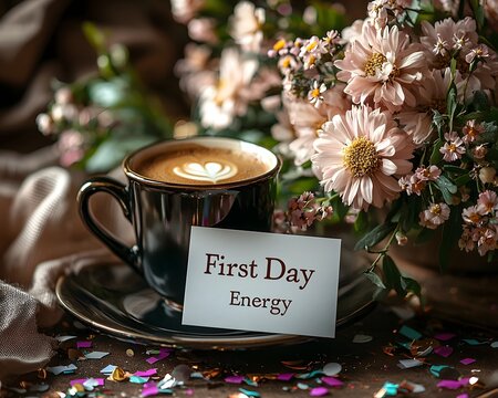 A fresh start with renewed energy on the first day - Powered by Adobe