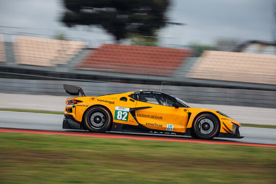 Chevrolet Corvette C8 TF Sport on the race