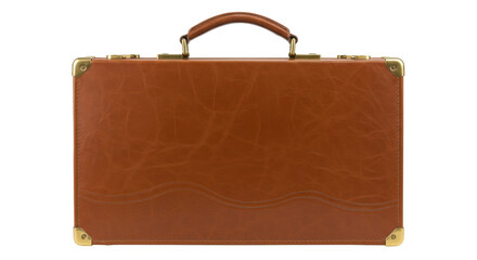 Isolated Brown Briefcase