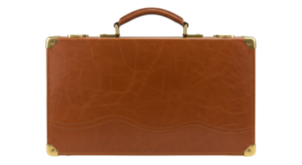 Isolated Brown Briefcase