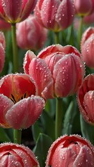 Fototapeta premium pink tulips