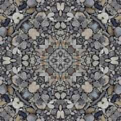 Seamless pattern. Texture background. Square pattern