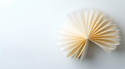 Folded Paper Spiral Design