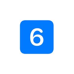 Filled Six Square
