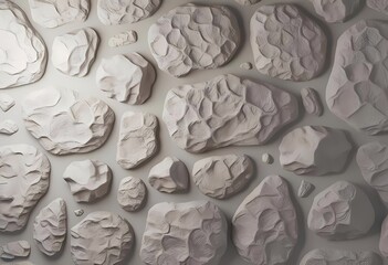 Rough Stone Wall Texture Background for Construction and Ancient Themes