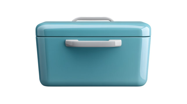 Cooler in Modern Design - Isolated on Transparent Background - Product Photography Concept