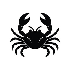 red crab isolated on white