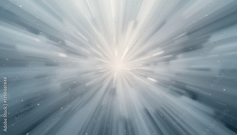 Poster cosmic light burst event outer space digital art abstract dynamic perspective exploring the universe