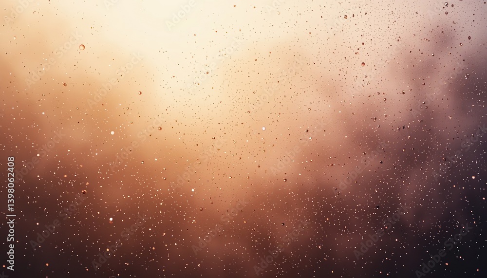 Aufkleber captivating raindrop dance in a dreamy atmosphere abstract background visual art ethereal environmen
