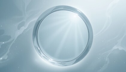 Dynamic water ripple animation digital space visual content abstract environment top-down viewpoint fluid dynamics concept