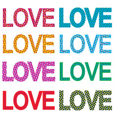 Love. Red Various Colors eps-02.eps