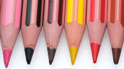 Colored pencils await your creativity!