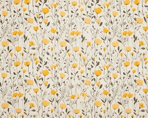 Obraz premium Floral Fabric Pattern