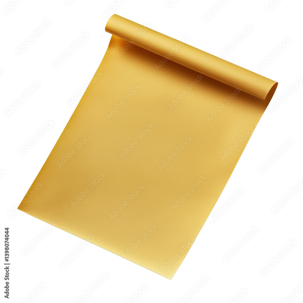 Poster an isolated piece of plain paper set against a black background showcasing its simple yet elegant de
