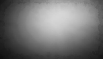 Obraz premium Mysterious black and white abstract background studio digital art minimalist wide angle monochrome aesthetic for creative projects